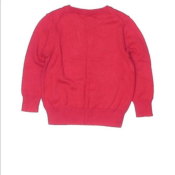 Gap toddler lightweight sweater in red - Picture 2 of 6